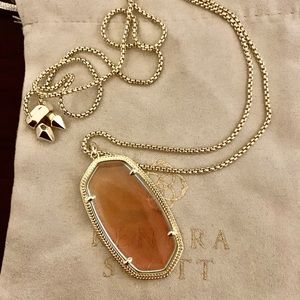 Kendra Scott Reid necklace in Dichroic glass